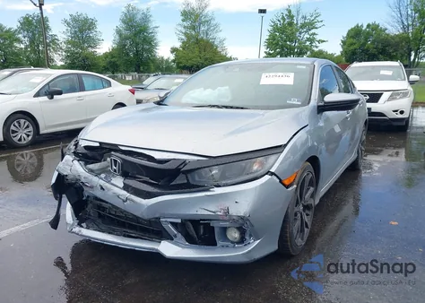 2019 Honda Civic Sport z USA, uszkodzony, nr VIN 2HGFC2F83KH565997
